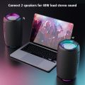 ZEALOT Bluetooth Speaker, IPX6 Waterproof Wireless Speaker, Outdoor Portable Speakers with Bluetooth 5.0, 30H Playtime, RGB Light, Dual Pairing for Home, Party. 