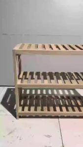 [FURNI HOME] [Gỗ thịt] Kệ Để Giày Dép lò vi sóng cây cảnh Gỗ Thịt Nhiều Tầng Kệ Đa Năng Kệ để cây cảnh
