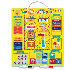 Weather Calendar Magnetic Board Whole Brain Development Wisdom Learning Enlightenment Creative Puzzle Montessori Child