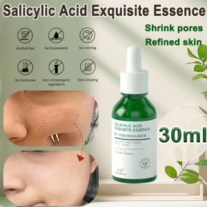 Salicylic Acid Pore Refining Essence Blackhead Removal and Acne Scar Repair 30ml Pore minimizer Balance oil and tighten skin Moisturizing