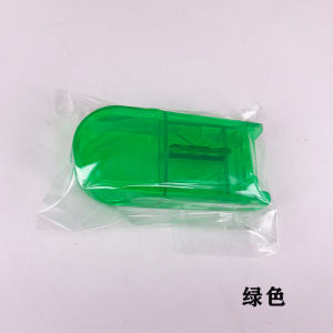 Pill Cutter Box Portable Drug Box Tablet Cutter Splitter Medicine Pill Holder Pill Cutter Box