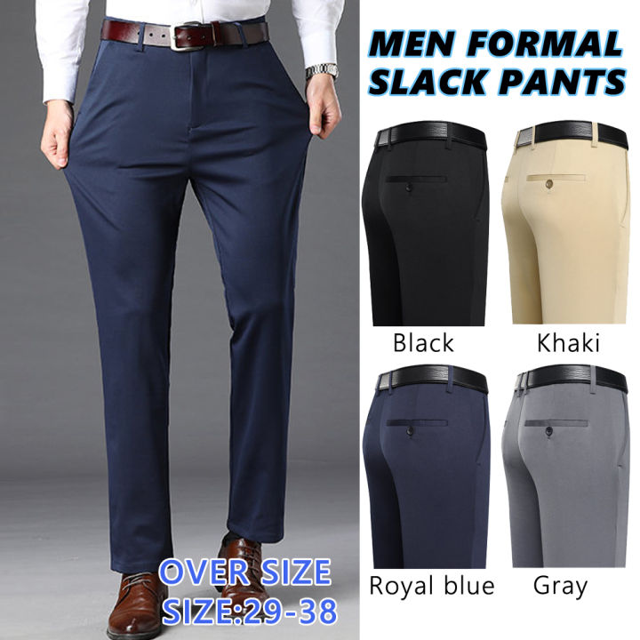 British Style Business Casual Formal Wear Suit Pant Men Clothing Slim Fit  Casual Office Long Trousers Straight 2022 B159 - AliExpress