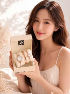 Đồng hồ AK sang trọng với thiết kế tinh tế và màu sắc trung tính phù hợp cho các dịp đặc biệt.