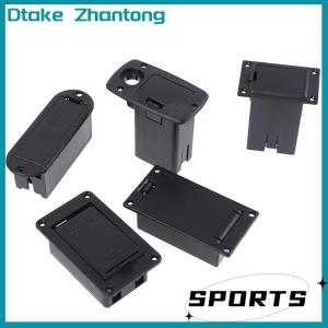 Dtake Hoạt động bass Guitar Pickup 9V pin boxs 9V Pick up Pin chủ Trường hợp Bìa