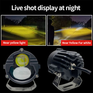 High-Quality LED Motorcycle Headlight Bulbs & 80W Spotlight Accessories