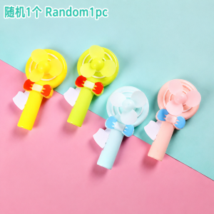 Cartoon Hand Press Fan Mini Cute Hand Fan Portable Kids Child Student Handheld Kipas Tekan Tangan