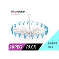 Elianware 20 Pegs Umbrella Hanger Clothes Penyangkut Baju/E-69/20. 