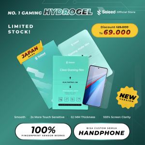 SOLEED - iQoo Vivo Series Gaming Hydrogel Clear Matte | Anti Gores Screen Protector 12/11/z7/z9/x