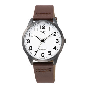 JAM TANGAN Q Q PRIA ORIGINAL QnQ C32 A001PY Q&Q C32A-001PY Men NG - Coklat - Kulit - Jam dunia JD18 # Jam Tangan Pria Jam Pria Jam Tangan Anti Air + JAM TANGAN QQ C32 001PY JAM TANGAN QnQ C32 A001PY JAM TANGAN Q&Q C32A-001PY S003