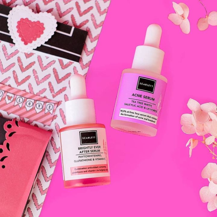 Scarlett%20Whitening%20Brightly%20Ever%20After%20Serum%20Cream%20Day%20Night%20%7C%20Scarlet%20Whitening%20Acne%20Serum%20GlowSkin%20-%20Image%203