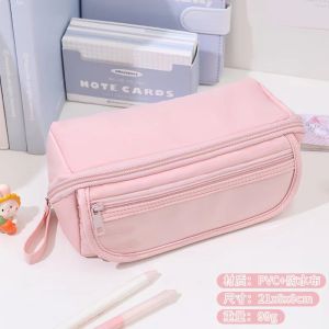 Sanrio Kuromi Prism Pencil Bag for Junior High School Girls New Large Capacity High Appearance Cute Pencil Box Stationery Box
