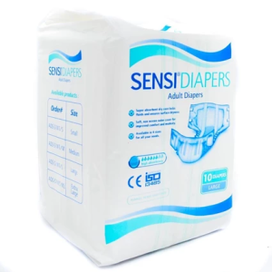 Diapers Dewasa Sensi Size L per pack isi 10