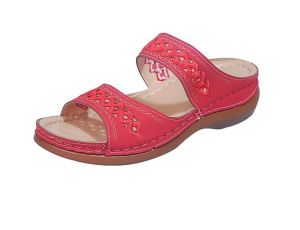 [Free Shipping] WomenS Slip-On Sandals Outdoor Wear Non-Slip Summer Fashion Wedge Heel Thick-Soled Beach Sandals Mid-Heel Plus-Size Sandals