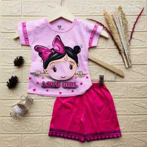 SETELAN BAJU ANAK/SETELAN ANAK ANAK/SETELAN ANAK PEREMPUAN/SETELAN KAOS ANAK ANK