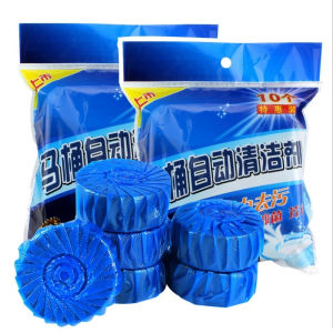 30 PCS/50 PCS Solid Toilet Cleaner Household Toilet Disinfectant Deodorizer Blue Ball Cleaning Toilet Expert