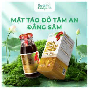 MẬT TÁO ĐỎ TÂM AN ĐẲNG SÂM - 250ml