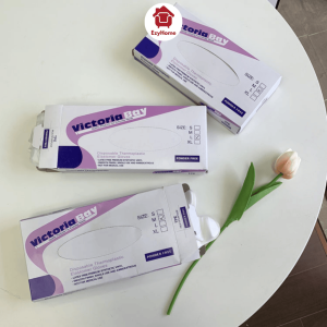 COMBO 5 Hộp 500 chiếc găng tay làm bếp Victoria Bay găng tay vic nấu ăn vật liệu TPE siêu dai và mềm mịn