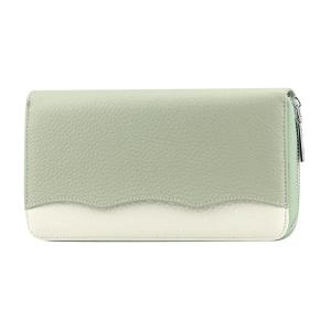 Royal Bagger Genuine Leather Long Wallet RFID Blocking Organ Multi-card Slots Card Holder Clutch Purse for Daily Use 1908