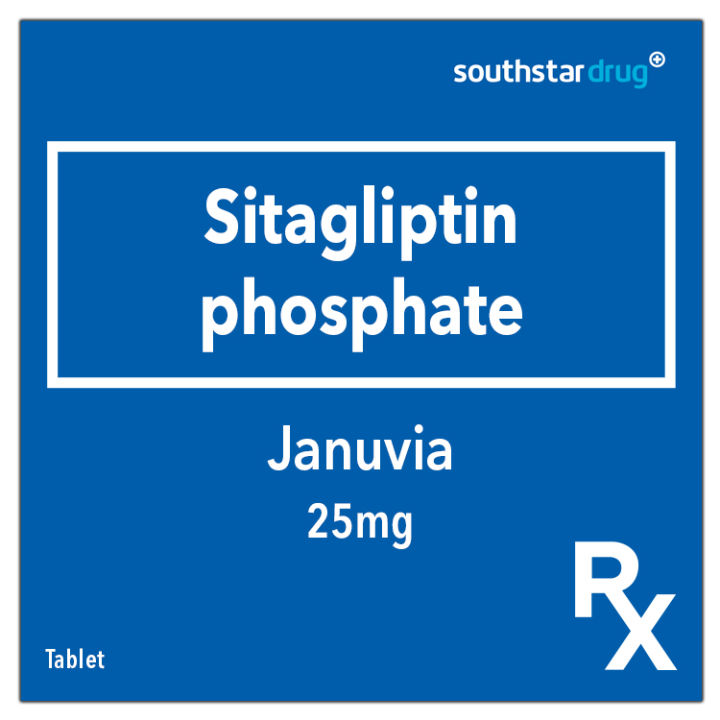 Rx Januvia 25mg Tablet Lazada PH