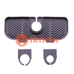 I Know [27*11Cm] Thảm Tấm Chắn Bùn Vòi Nước Thông Dụng Mới Giá Đỡ Ống Xả Bồn Rửa Mặt Khẩu Độ Kép Chống Bắn Nước Cho Nhà Bếp Phòng Tắm
