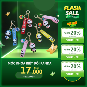 [Mua 5 tặng 1 quà ngẫu nhiên] Móc khóa hoạt hình biệt đội Panda || Mr Anh Store