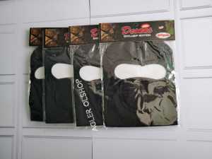 Masker Ninja Hitam Polos Full Premium TerMurah 6 pcs / Masker bermotor/ Masker Kupluk / Masker Dalaman Helm / masker ninja kekinian / masker ninja harga promo