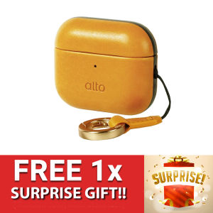 [ @irPods Pro 3 ] Alto Leather Case - Italian Full-Grain Leather with Detachable Buckle