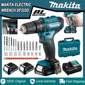 MAKITA 299V Mesin Bor Listrik Bor Baterai Bor Tanpa kabel Set Lengkap - 299V 2B +set