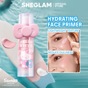 Hello Kitty|SHEGLAM Surfs Up Hydrating Face Primer Color Correcting Brightening Long-Lasting Smooth Makeup Base
