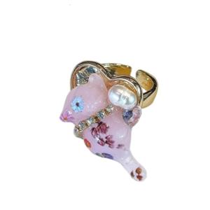 Phim Hoạt Hình Ếch Men Drop Nhẫn Hợp Thời Trang Stackable Minimalists Phong Cách Hợp Kim Mạnh Mẽ Cho Thanh Niên