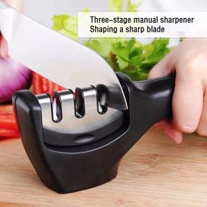 USB Electric Sharpener Kitchen Sharpener Machine Pengasah Pisau Multi-function  Home Kitchen Tool Sharpening fine grinding blade