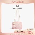 MOSSDOOM Keira Bag กระเป๋าสะพายไหล่ลายจุดขนาดกลางสำหรับผู้หญิง หวาน อ่อนหวาน มีสไตล์ และน่ารัก. 
