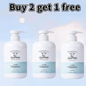 Permanent Whitening Lasting Fragrance Goat Milk Body Wash Deep Cleansing Whitening Body Wash Exfoliator Niacinamide Shower Gel