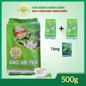 Bảo An Trà ( mua 2 gói tặng 1 trà cà gai leo ) hỗ trợ an thần ngủ ngon giải độc gan và tốt cho tiêu hóa