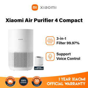Xiaomi Smart Air Purifier 4 Compact 3-in-1 Filter Smart control Real-time Air Quality Monitoring