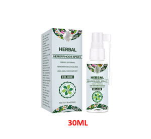 Hemorrhoid Treatment Spray Natural Herbal Essence No Stimulation Hemorrhoids Spray Hemorrhoids Treatment Agent External Fissure 30ml