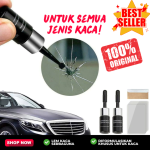 Lem Kaca Retak Untuk Kaca Mobil Layar LCD HP Kaca Aquarium Ampuh Windshield Repair Kit Glass Promo