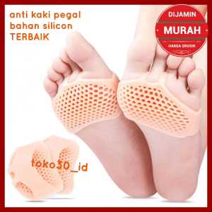 Insole Silicon Gel Kaki Depan: Anti Pegal & Bahan Lembut