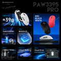 MAMBASNAKE x ATTACK SHARK M3 39g Lightweight Wireless Gaming Mouse PAW3395PRO 39g SUPERLIGHT, PixArt PAW3395PRO Gaming Sensor, Omron Microswitches. 