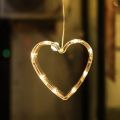 【Buy1 Free 1】Christmas lights string sucker hanging lights flashing lights holiday window room courtyard decorative lights star lights string. 