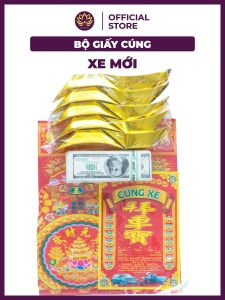 Giấy Cúng Xe Mới Cúng Xe Trọn Bộ - Đồ Cúng Việt
