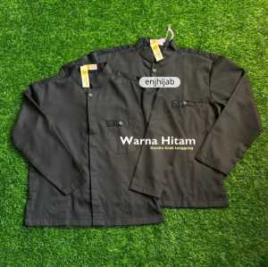 Baju Koko Anak Remaja Lengan Panjang Sd Smp Usia 11 Sampai 14 Tahun