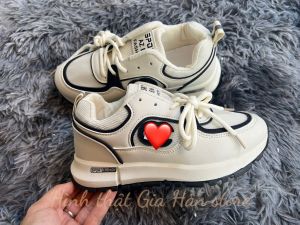 Giày thể thao nữ-Sneaker nữ- Giày nữ đế độn siêu chất đế cao MSP H-8 MIMI