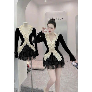 Set thiết kế áo tăm viền xoắn tơ cv voan tơ ánh kim nhiều tầng có quần hot chuẩn style trẻ trung năng động phù hợp mặc nhiều dịp