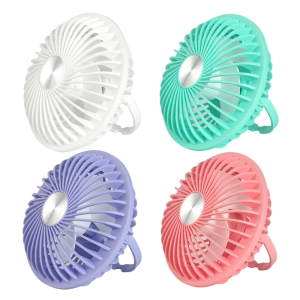 Multifunctional Desktop Electric Fan Summer USB Charging Electric Fan Car Desktop Wall Hanging Cooling Fan for Home