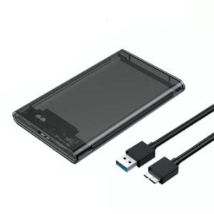 Modern 2.5Inch External Enclosure for 2.5In HDD with Shockproof Design and Not Required Tool Wide Compatibility