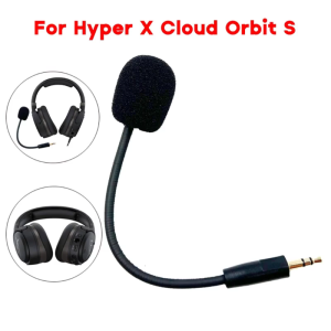 Detachable Microphone Mic for Hyper X Cloud Orbit S Gaming Headsets Noise Cancelling Mic 3.5mm Jack-