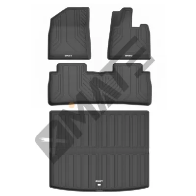 Xmate พรมปูพื้นรถยนต์ Changan Nevo Q05 2026 พรมรถยนต์ TPE 3D เข้ารูป ตรงรุ่น ยกขอบ กันน้ำ ไร้กลิ่น