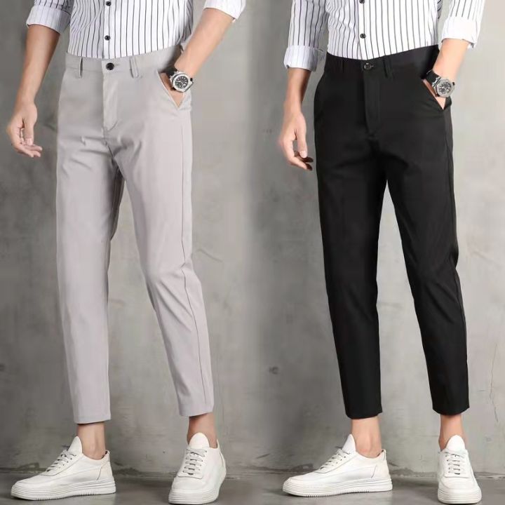 DIAOD Men Plus Size 5XL Summer Korean Style Casual Pants Mens Fashion  Trousers Male Oversize Harem Pants Clothes Streetwear (Color : Beige White,  Size : XXXX-Large) price in UAE | Amazon UAE | kanbkam