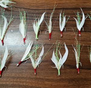 kotrekan pancing sabiki / kotrekakan micro / kotrekan bulu mutiara+bulu nggas